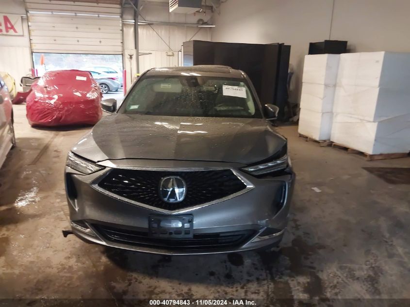 2023 Acura Mdx Standard VIN: 5J8YE1H33PL022206 Lot: 40794843