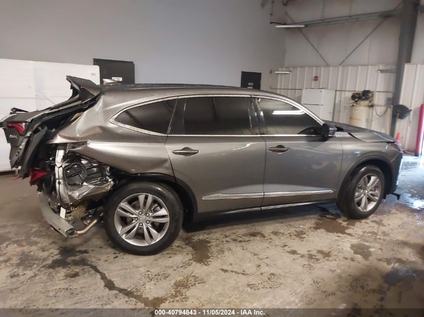 2023 Acura Mdx Standard VIN: 5J8YE1H33PL022206 Lot: 40794843