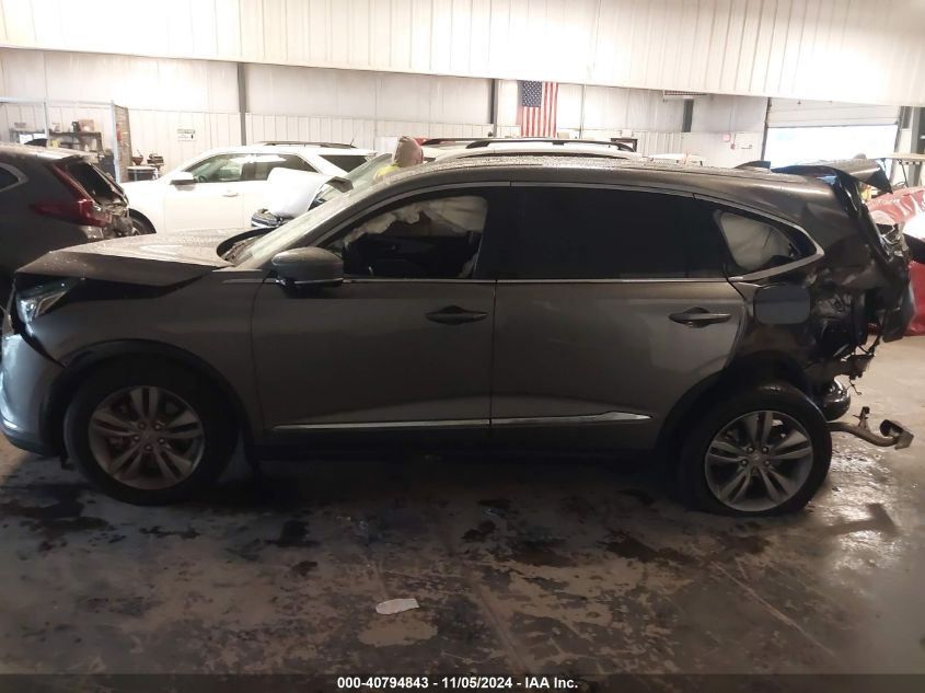 2023 Acura Mdx Standard VIN: 5J8YE1H33PL022206 Lot: 40794843