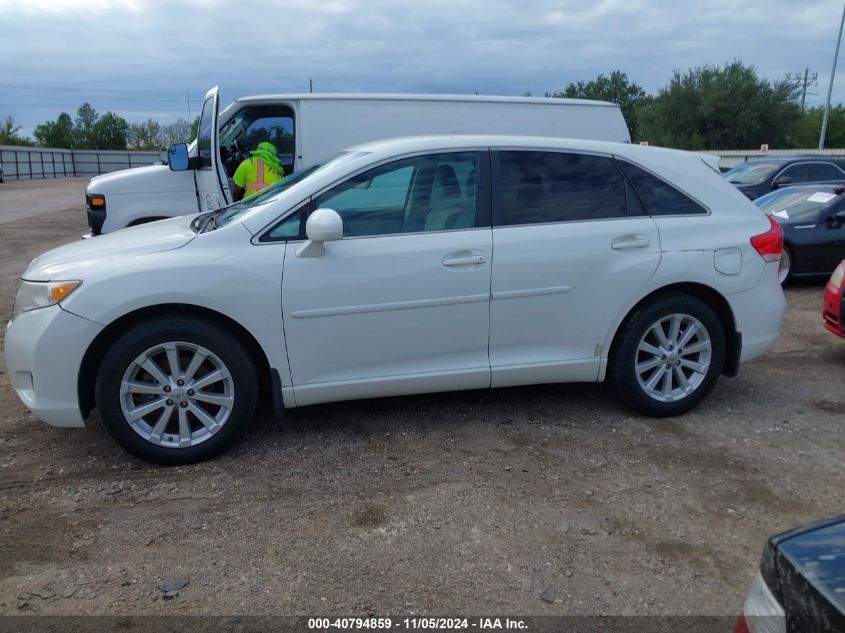 2010 Toyota Venza VIN: 4T3ZA3BB6AU024935 Lot: 40794859