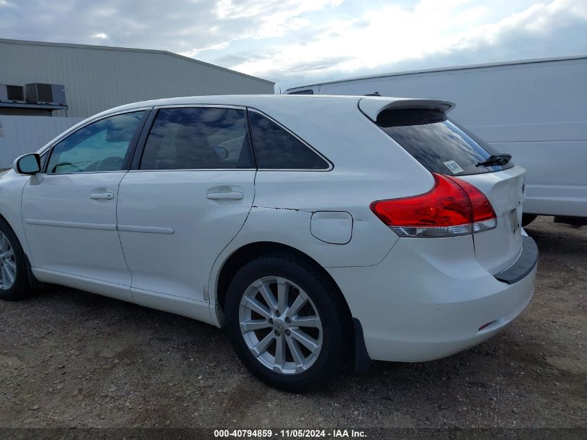 2010 Toyota Venza VIN: 4T3ZA3BB6AU024935 Lot: 40794859