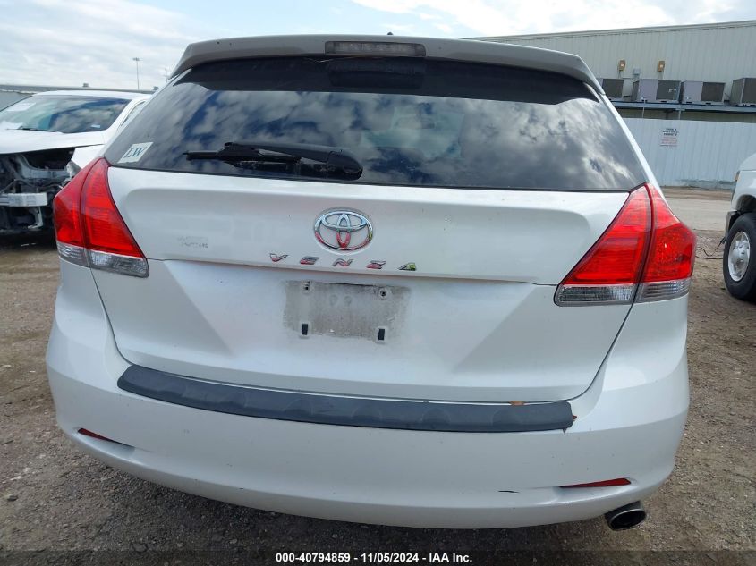 2010 Toyota Venza VIN: 4T3ZA3BB6AU024935 Lot: 40794859