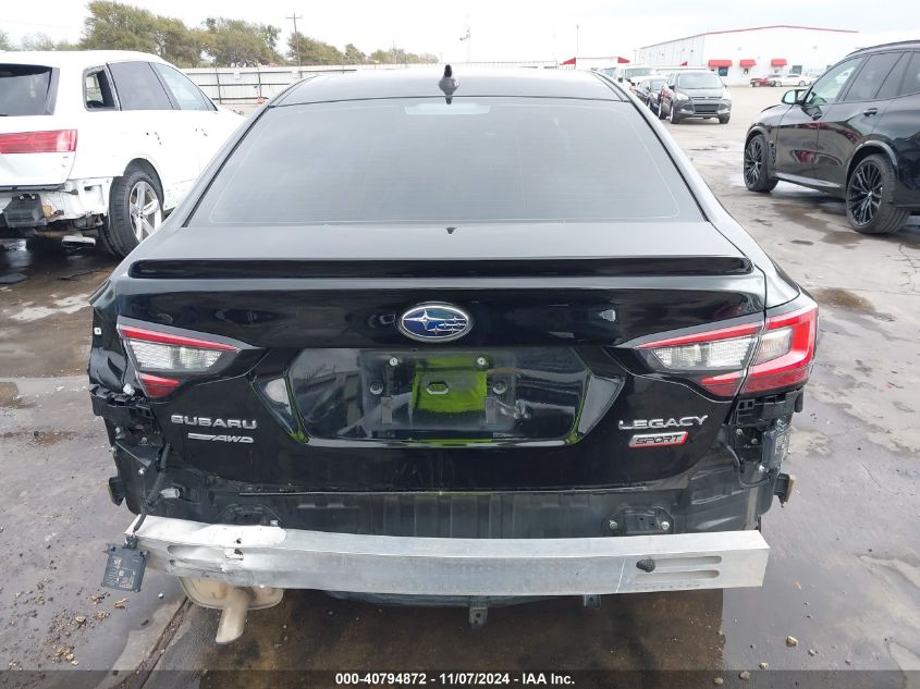 2020 Subaru Legacy Sport VIN: 4S3BWAG68L3021821 Lot: 40794872