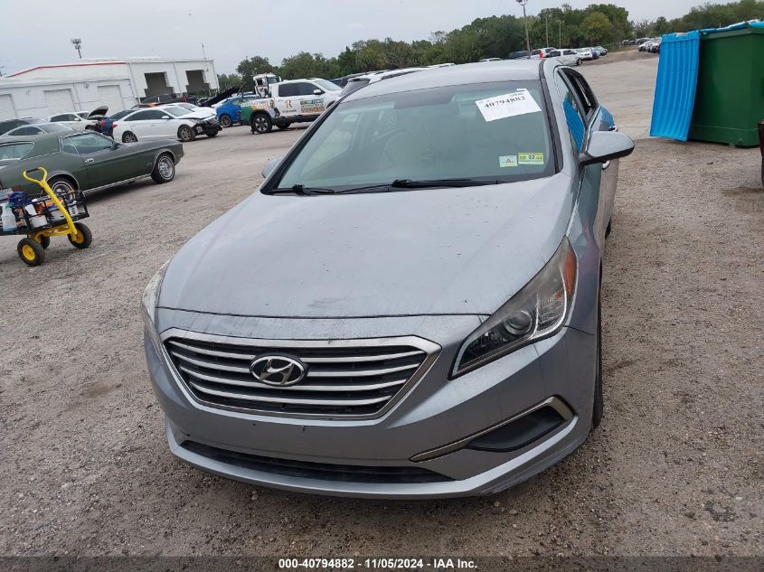 2016 Hyundai Sonata Se VIN: 5NPE24AF2GH295139 Lot: 40794882