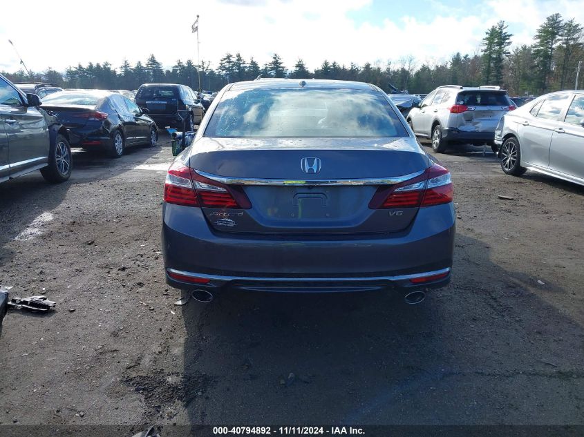 2017 Honda Accord Ex-L V6 VIN: 1HGCR3F81HA044260 Lot: 40794892