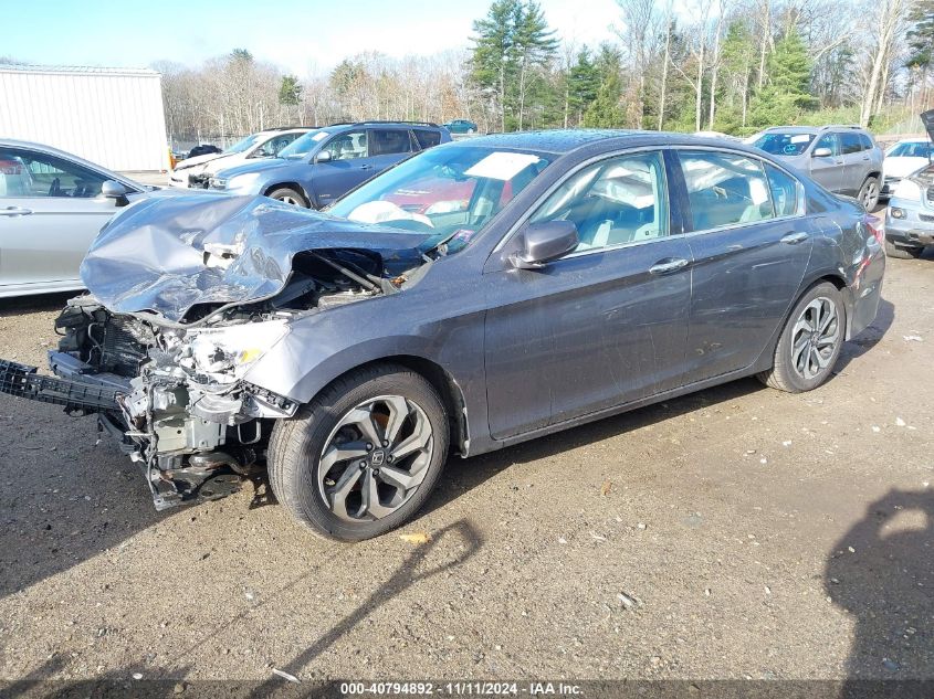 2017 Honda Accord Ex-L V6 VIN: 1HGCR3F81HA044260 Lot: 40794892