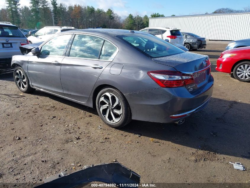 2017 Honda Accord Ex-L V6 VIN: 1HGCR3F81HA044260 Lot: 40794892