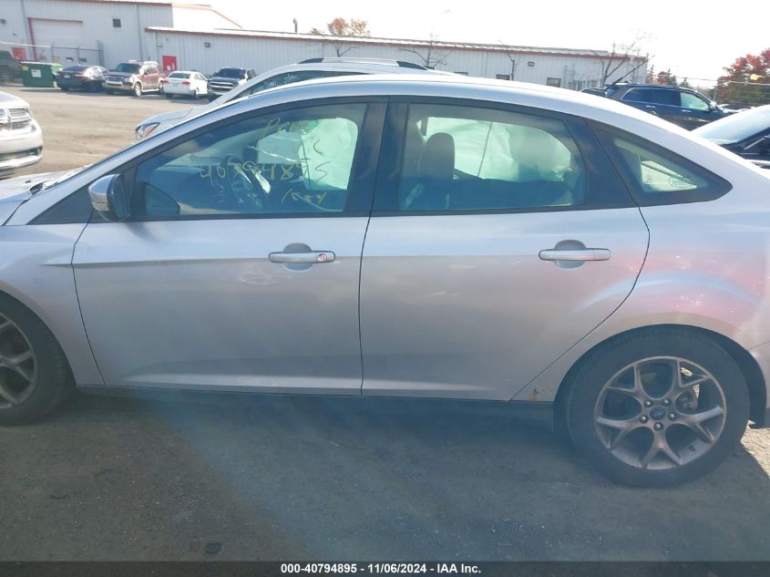 2014 Ford Focus Se VIN: 1FADP3F24EL107569 Lot: 40794895