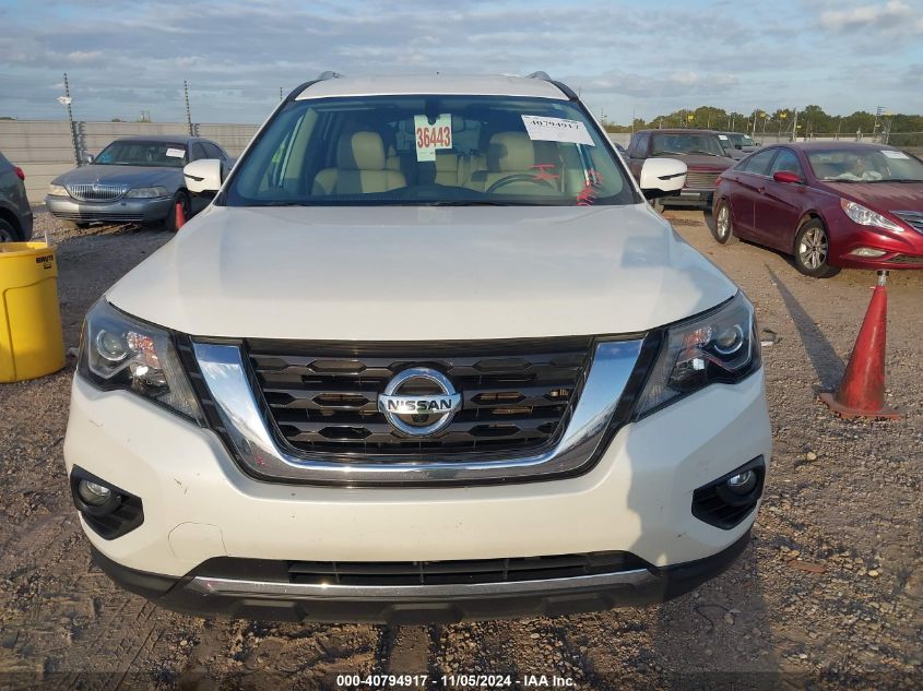 2017 Nissan Pathfinder Sl VIN: 5N1DR2MN6HC632256 Lot: 40794917