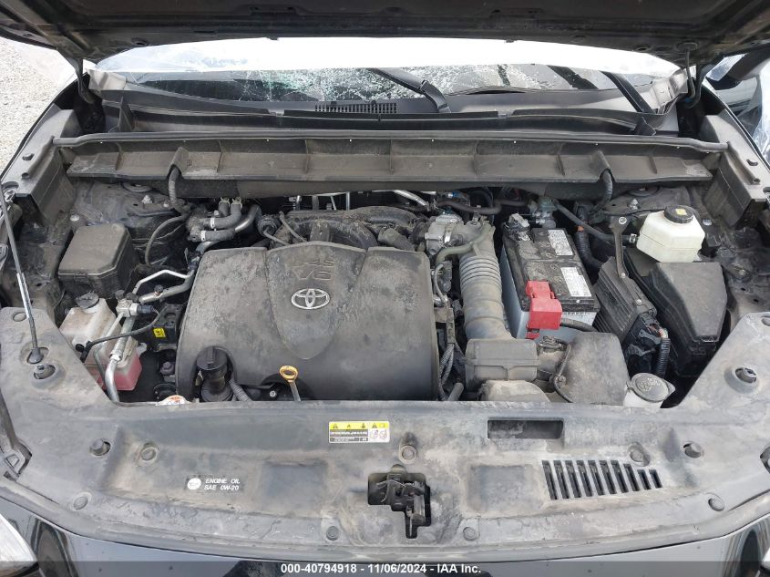 2022 TOYOTA HIGHLANDER VIN: 5TDGZRBH7NS564695