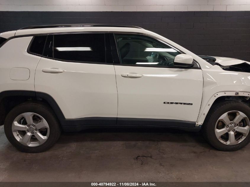 2018 Jeep Compass Latitude 4X4 VIN: 3C4NJDBB0JT161882 Lot: 40794922