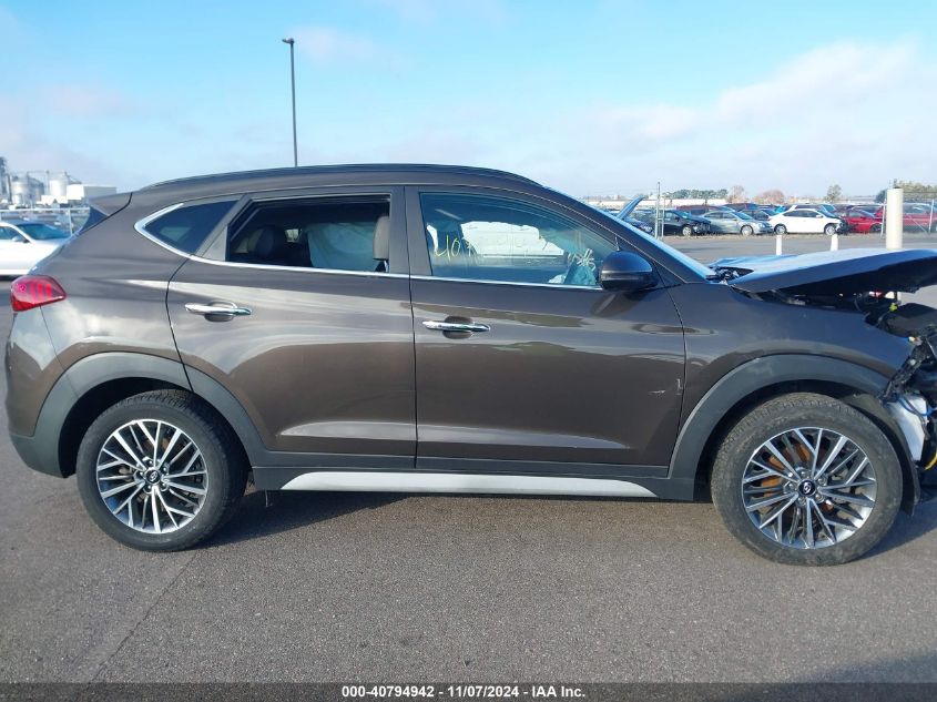 2020 Hyundai Tucson Ultimate VIN: KM8J3CALXLU109337 Lot: 40794942