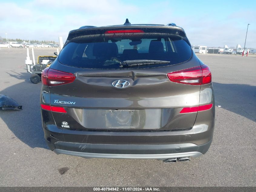 2020 Hyundai Tucson Ultimate VIN: KM8J3CALXLU109337 Lot: 40794942