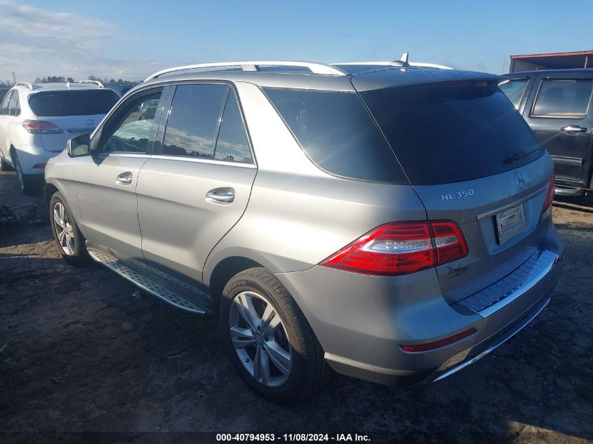 VIN 4JGDA5JB0EA401945 2014 Mercedes-Benz ML 350 no.3