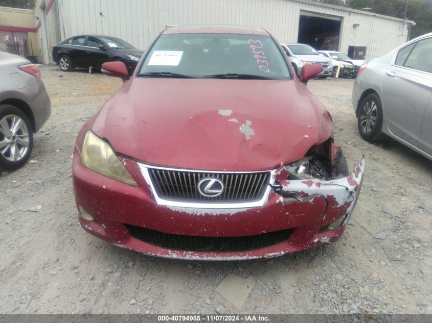 2010 Lexus Is 250 VIN: JTHCF5C23A5039593 Lot: 40794955