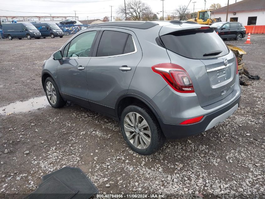 2019 Buick Encore Awd Preferred VIN: KL4CJESB3KB915061 Lot: 40794956