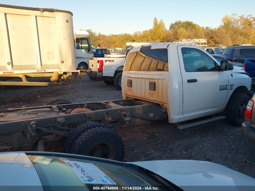 2017 Ram 3500 Chassis Tradesman/Slt VIN: 3C7WRTAJ8HG623899 Lot: 40794958