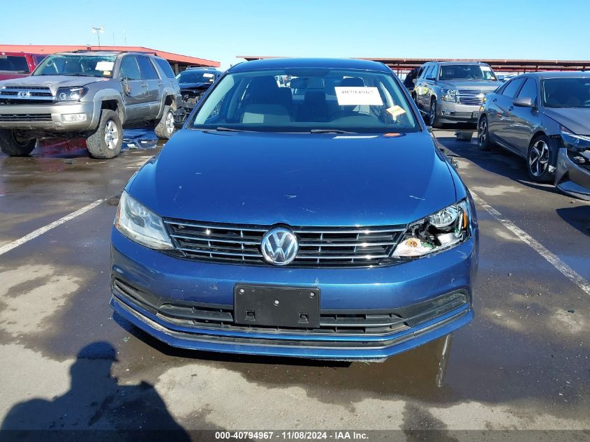 2018 Volkswagen Jetta 1.4T S VIN: 3VW2B7AJ1JM209634 Lot: 40794967