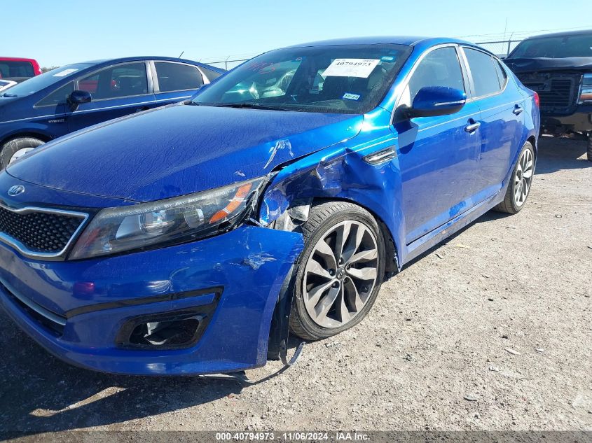 2014 Kia Optima Sx VIN: 5XXGR4A78EG307123 Lot: 40794973