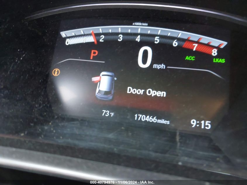 2019 HONDA CR-V EX-L - 5J6RW2H84KL009985