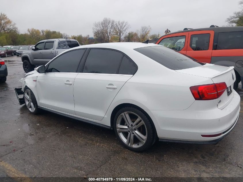 2017 Volkswagen Jetta Gli VIN: 3VW5T7AJ7HM236938 Lot: 40794979