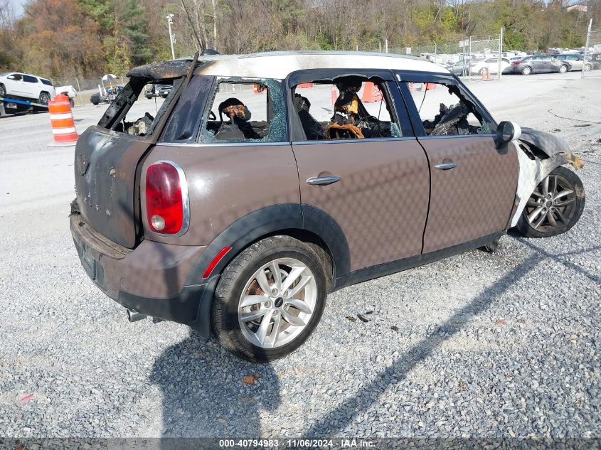 2013 Mini Countryman Cooper VIN: WMWZB3C59DWM31642 Lot: 40794983