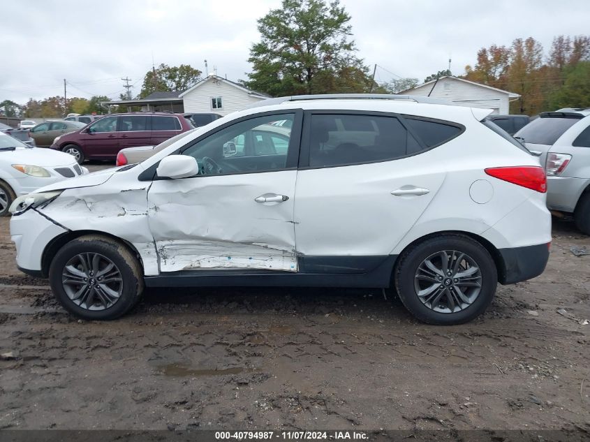 2015 Hyundai Tucson Se VIN: KM8JU3AG6FU059251 Lot: 40794987