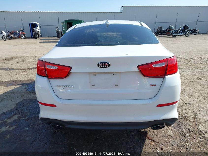 2015 Kia Optima Lx VIN: 5XXGM4A71FG366059 Lot: 40795019