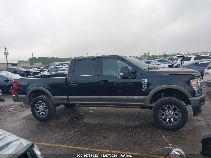 2021 Ford F-250 King Ranch VIN: 1FT7W2BT1MEC89575 Lot: 40795022