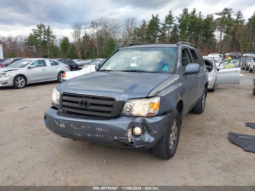 2005 Toyota Highlander V6 VIN: JTEEP21A650095008 Lot: 40795067