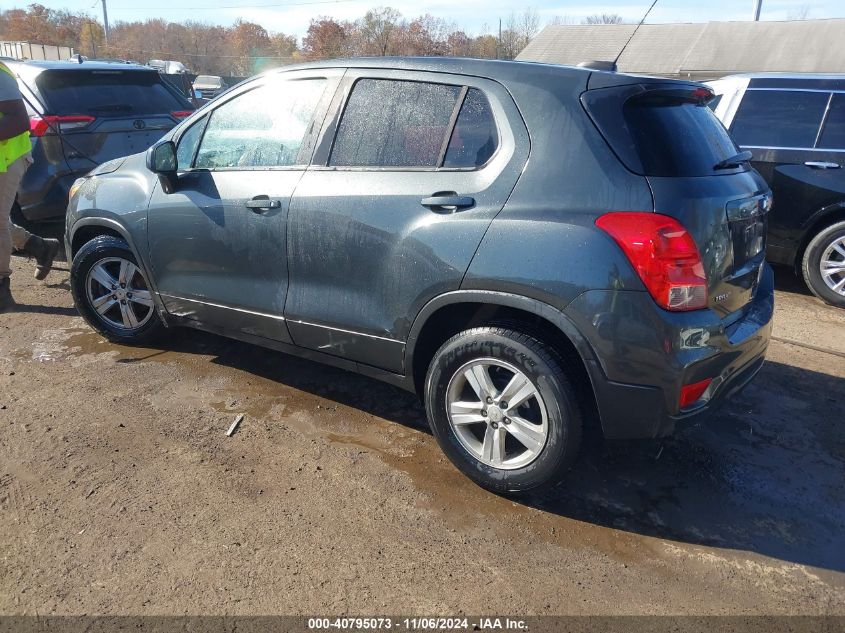 2020 Chevrolet Trax Fwd Ls VIN: 3GNCJKSB9LL151440 Lot: 40795073