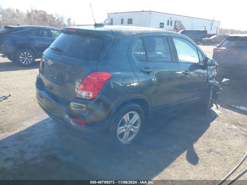 2020 Chevrolet Trax Fwd Ls VIN: 3GNCJKSB9LL151440 Lot: 40795073