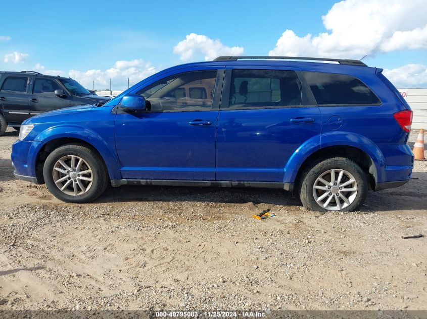 2015 Dodge Journey Sxt VIN: 3C4PDDBG0FT526614 Lot: 40795083