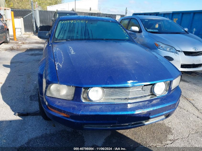 2007 Ford Mustang V6 Deluxe/V6 Premium VIN: 1ZVFT80N375212073 Lot: 40795084