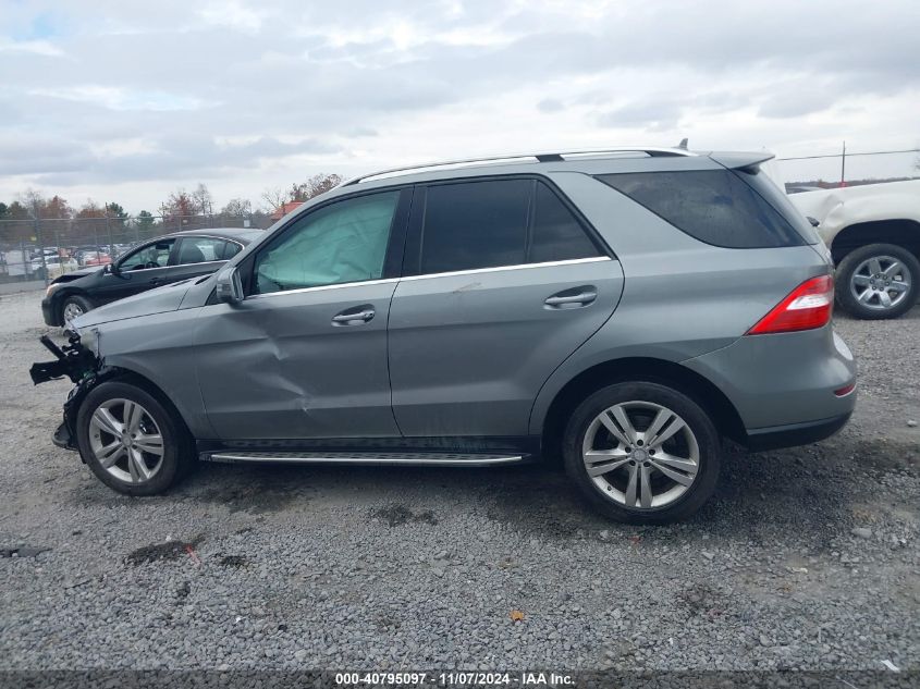 2014 Mercedes-Benz Ml 350 Bluetec 4Matic VIN: 4JGDA2EBXEA289776 Lot: 40795097