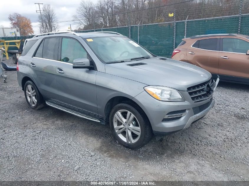 VIN 4JGDA2EBXEA289776 2014 Mercedes-Benz Ml 350 Blu... no.1