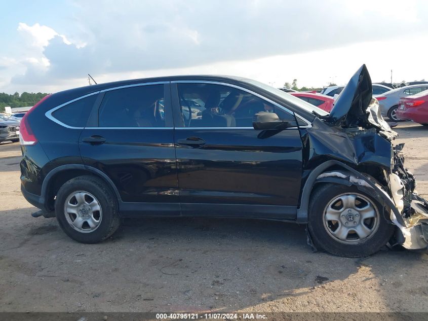 2013 Honda Cr-V Lx VIN: 3CZRM3H33DG705351 Lot: 40795121