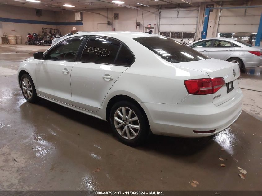 2015 Volkswagen Jetta 1.8T Se VIN: 3VWD17AJ8FM340630 Lot: 40795137