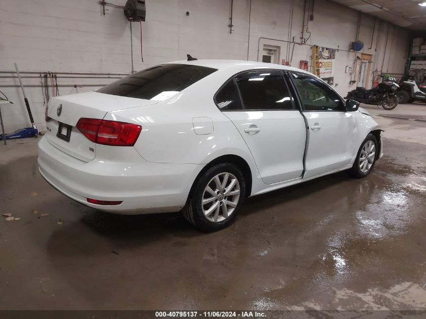 2015 Volkswagen Jetta 1.8T Se VIN: 3VWD17AJ8FM340630 Lot: 40795137