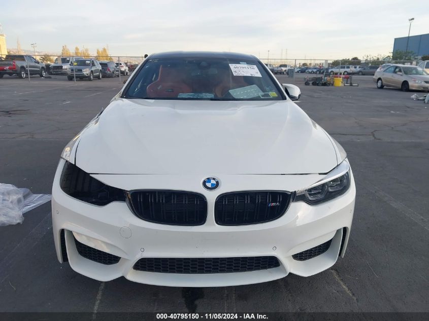 2018 BMW M4 VIN: WBS4Y9C50JAA85659 Lot: 40795150