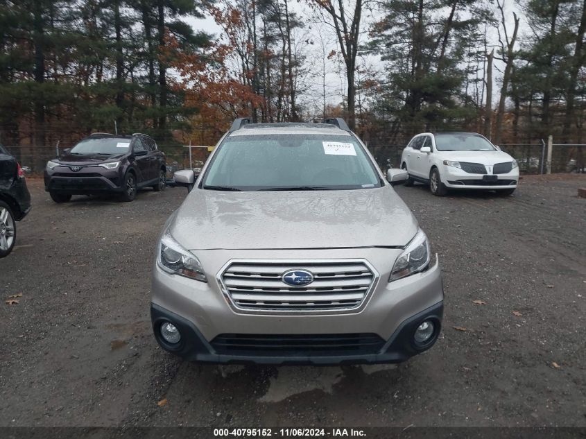 2015 Subaru Outback 2.5I Premium VIN: 4S4BSBHC5F3359232 Lot: 40795152