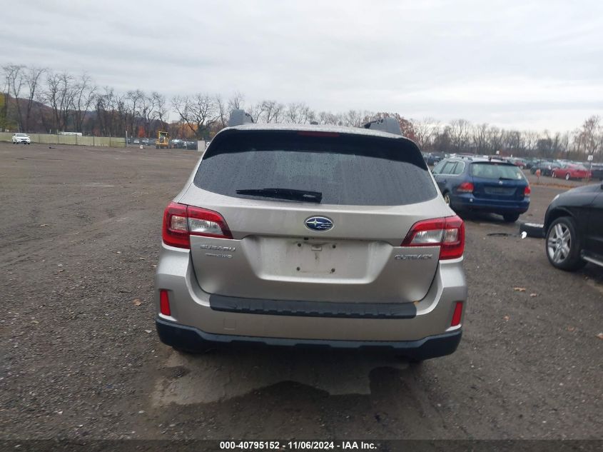 2015 Subaru Outback 2.5I Premium VIN: 4S4BSBHC5F3359232 Lot: 40795152