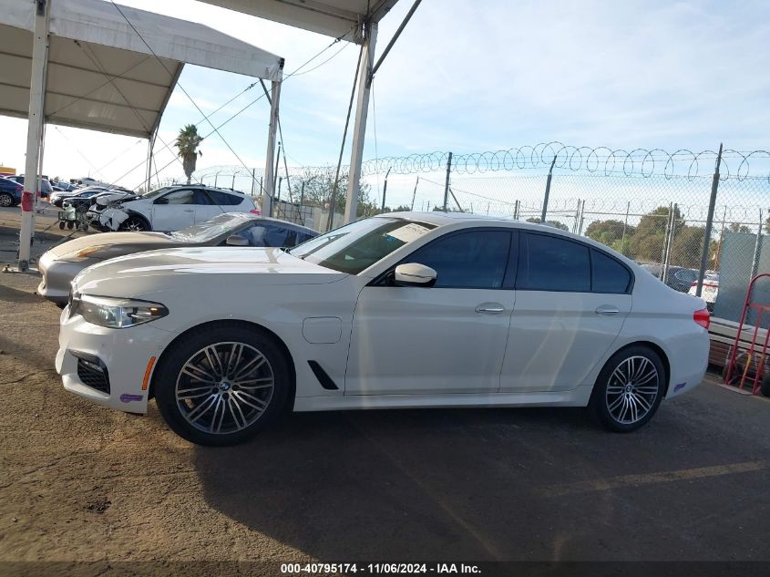 2018 BMW 530E Iperformance VIN: WBAJA9C52JB253093 Lot: 40795174