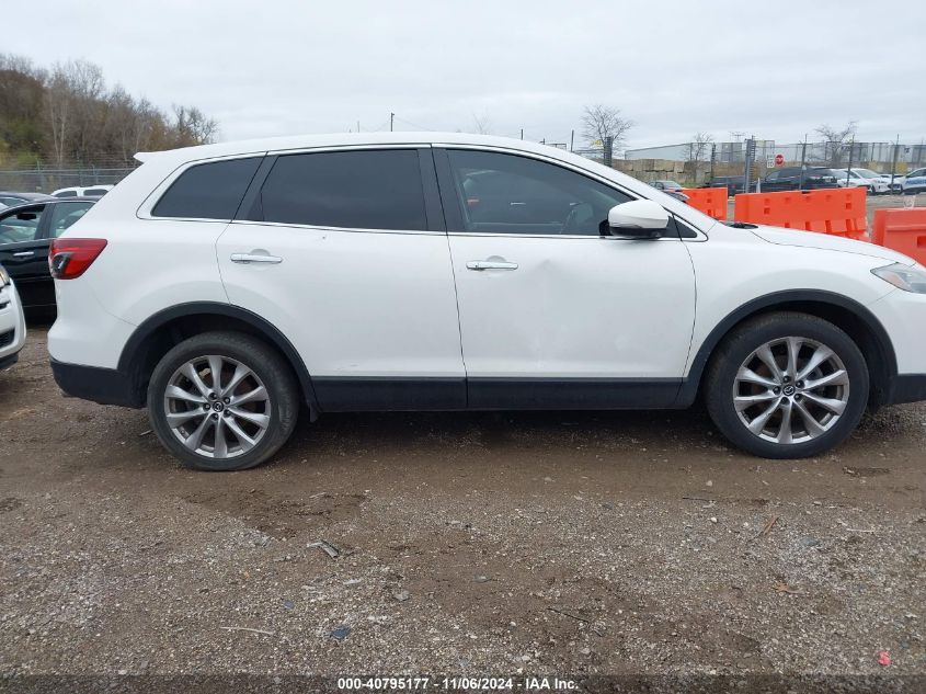 2014 Mazda Cx-9 Grand Touring VIN: JM3TB3DV3E0430618 Lot: 40795177