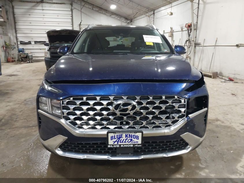 VIN: 5NMS3DAJ0NH471197 2022 HYUNDAI SANTA FE SEL