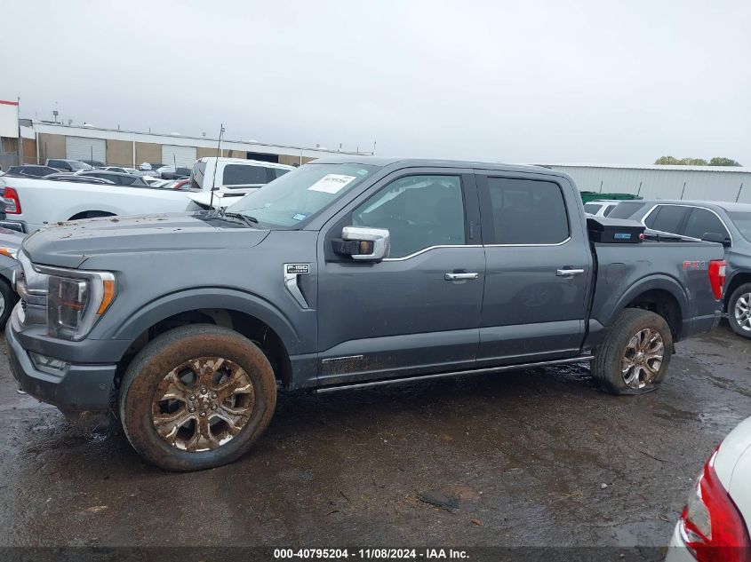 2023 Ford F-150 Platinum VIN: 1FTFW1ED3PFA27310 Lot: 40795204