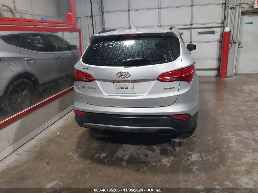 2013 Hyundai Santa Fe Sport VIN: 5XYZU3LB0DG015429 Lot: 40795206