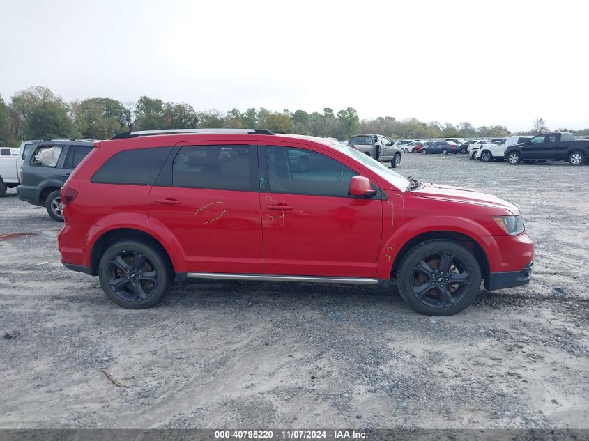 2019 Dodge Journey Crossroad VIN: 3C4PDCGGXKT717017 Lot: 40795220