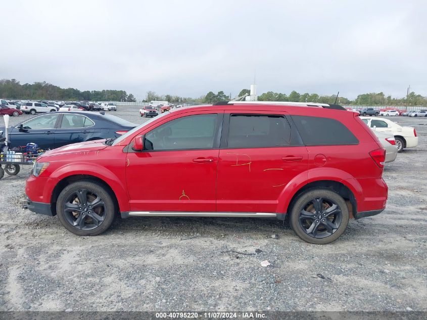 2019 Dodge Journey Crossroad VIN: 3C4PDCGGXKT717017 Lot: 40795220