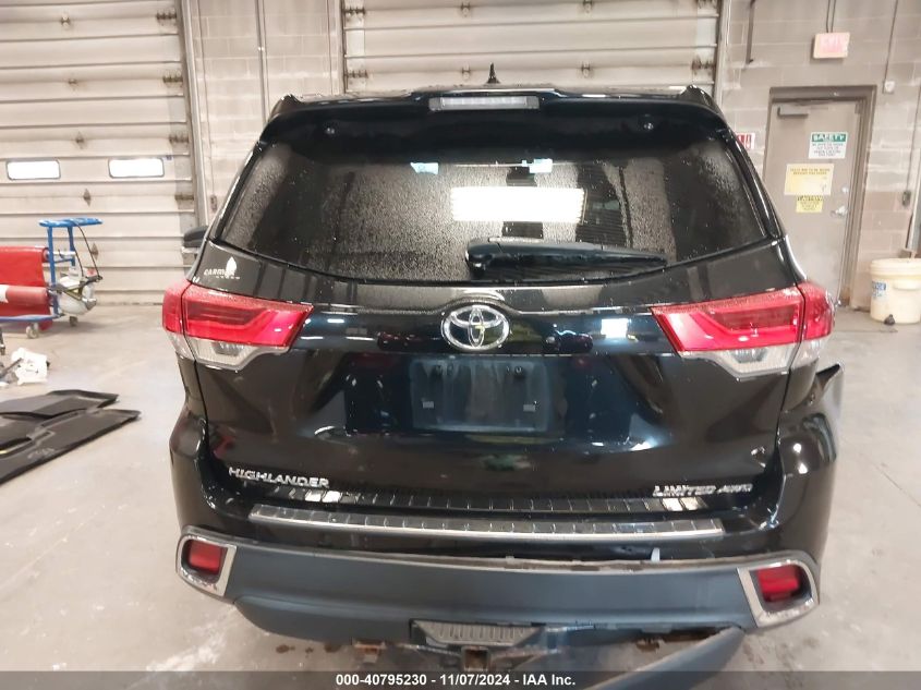 2019 Toyota Highlander Limited Platinum VIN: 5TDDZRFH3KS984091 Lot: 40795230